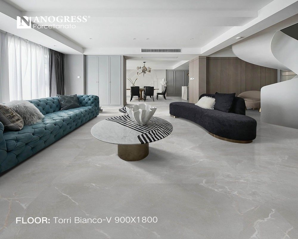 The perfect combination of pure gray and modern light luxury.